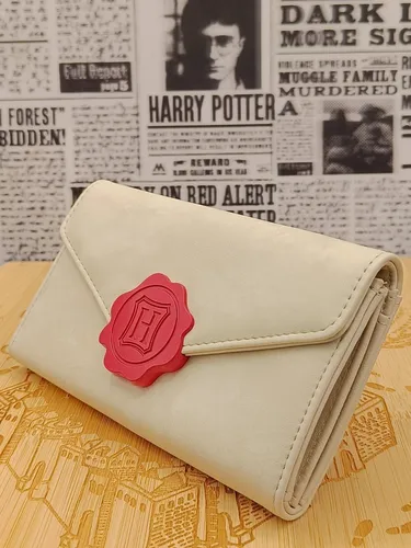 BOLSO DE MANO DISEÑO CARTA DE HOGWARTS (HARRY POTTER)