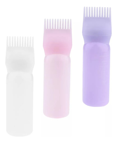 3x Aplicadores De Botella Dispensadora De Tinte Para Cabello