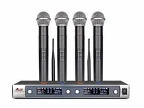 Comprar Micrófonos GBR UHF-430 4 MIC DE MANO UHF ALTA CALIDAD