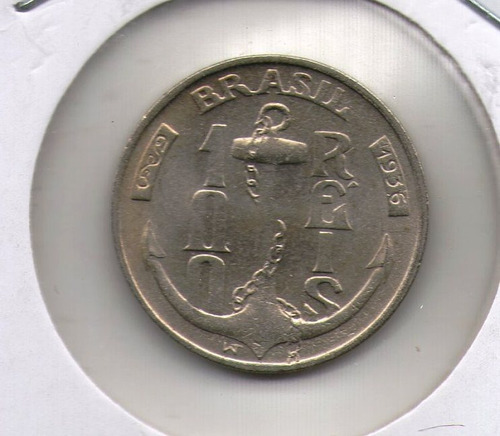 Brasil Moneda 100 Reis 1936 Sc Km#536 - Argentvs