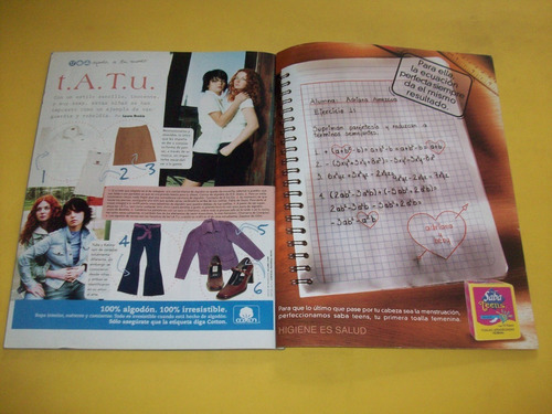 Imagen 4 de 8 de Martha Higareda Revista Seventeen 2003 T.a.t.u. Molotov Uff