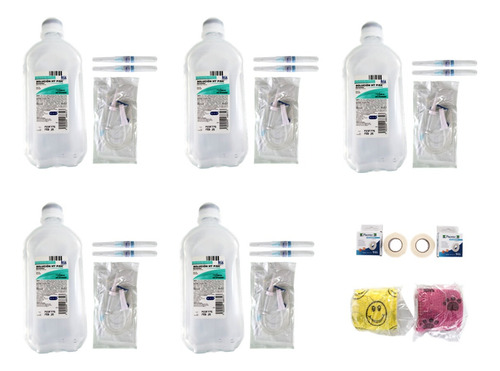 Kit Veterinario Venoclisis Normogotero Hartmann 0.5l Catéter