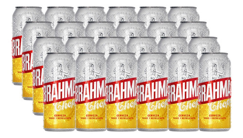 Cerveza Brahma Lata 473 Ml X24