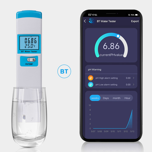 Analisador De Qualidade Testador De Temperatura De Piscina A