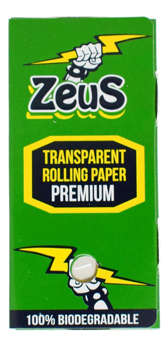 Papel Celulosa Zeus 1¼ Transparente