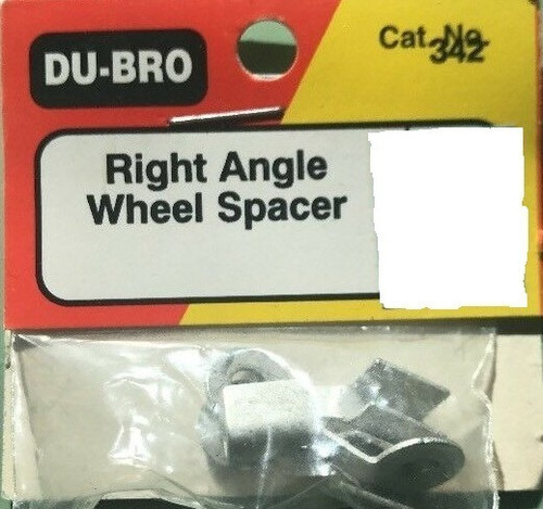 Pack De 3 Right Angle Wheel Spacer Cód 342 Dubro. 