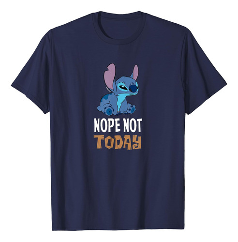 Polera Lilo & Stitch No, Hoy No