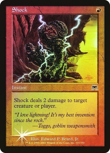 Magic Mtg Shock - Onslaught (foil)