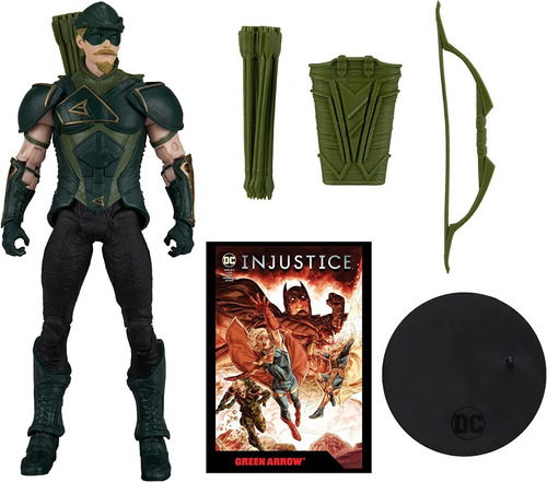Figura Dc Direct Injustice 2 - Green Arrow - Mcfarlane Toys