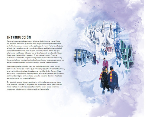 Imagen 4 de 8 de Harry Potter: Lugares Mágicos. Un Álbum De Escenas De Papel