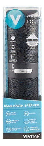 Get Loud Vivitar Altavoz Bluetooth Recargable Inalambrico R