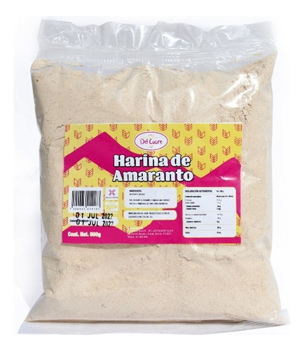 Harina De Amaranto Del Cuore 500 Gr