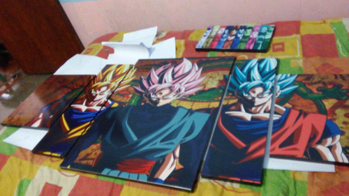 Cuadros Dragon Ball-goku Art. 150x80cm + 1 De Obsequio