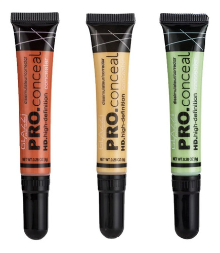 La Girl Pro Corrector Naranja 990 Amarillo 991 Verde 992