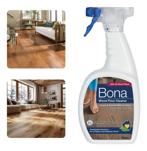 Limpador Piso De Madeira Concentrado - Bona Care Cleaner 1l