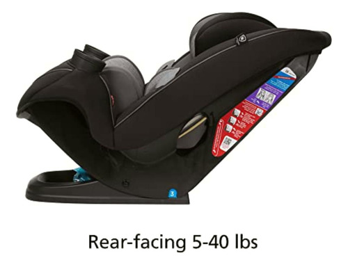Safety 1st Auto Asiento Grow And Go 3 En 1, Carbon Rose