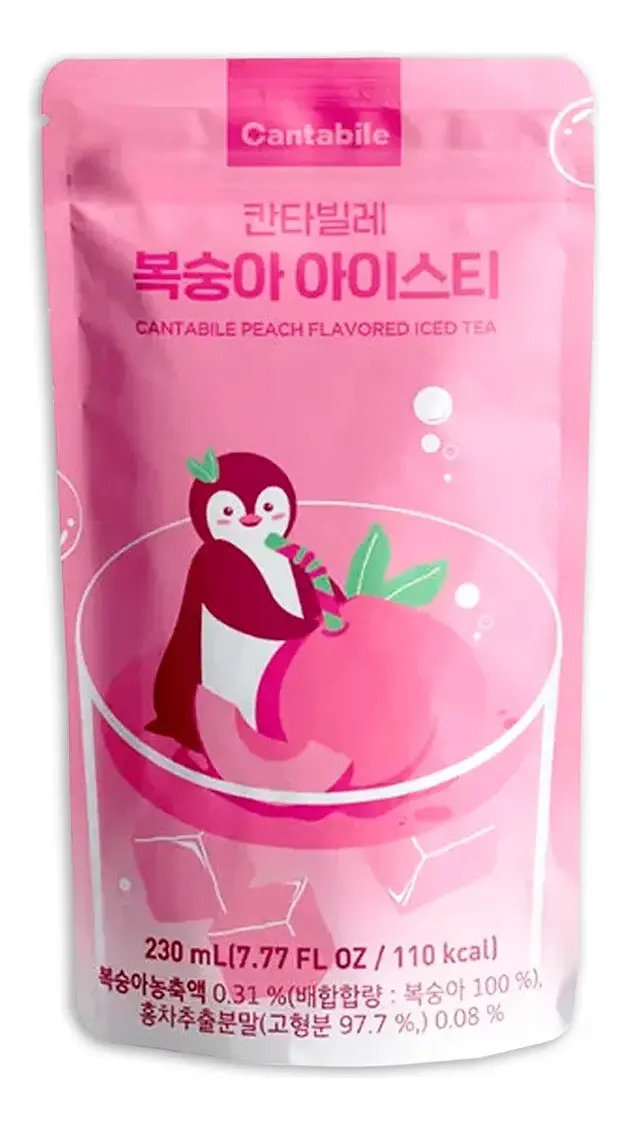 Bebida Coreana Te Helado Sabor Durazno