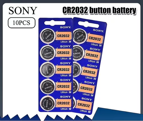 Batería Pila Cr2032 Murata Sony Original Litio 3v Pack X 5