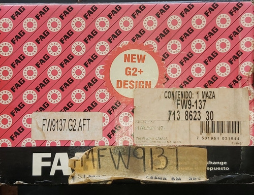 Faw Fw9137 Maza Delantera C/abs Chev. Cutlass/malibu/ G.am.
