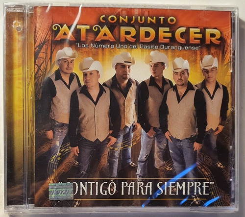 Cd Conjunto Atardecer - Contigo Para Siempre - Nuevo