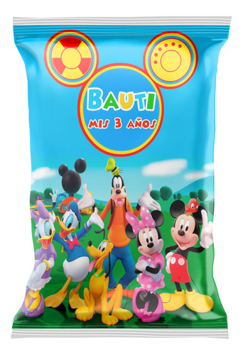 Bolsitas Chip Bag Mickey Mouse X 10 Envió Gratis  