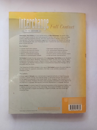 Interchange Intro Student's Book Third Edition (Usado)