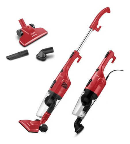 Aspirador De Pó Turbo Cycle 1100w Vermelho E Preto 127v Ap36
