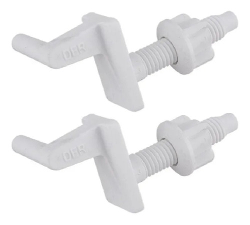 Herraje Tornillos Para Tapa Asiento Sanitario X 2unds