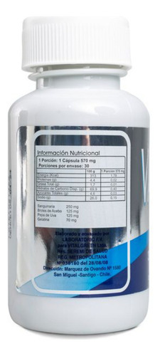 Varinat Sanguinaria 30 Capsulas Pepa De Uva Acebo