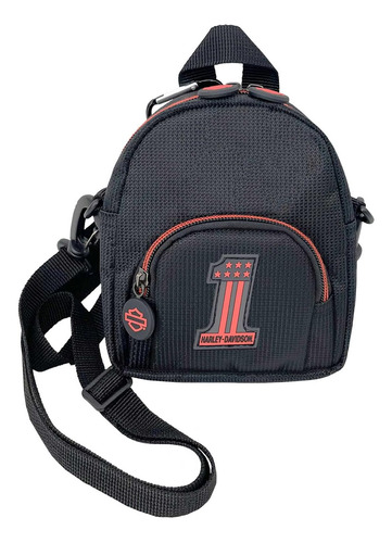 Mochila Pequeña Harley-davidson Deluxe Mini-me, Logotipo De 