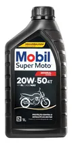 Comprar Aceite para motor  Mobil mineral 20W-50 para motos y cuatriciclos de 1 unidad x 1L