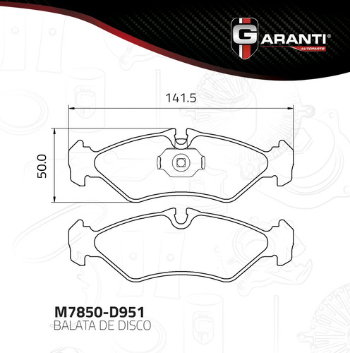 Jgo Balatas Disco Del./tras. Mercedes Benz Sprinter 02-05