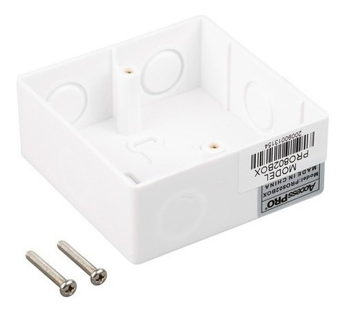 Caja Plástica Para Instalación Del Botón/ Pro802-box