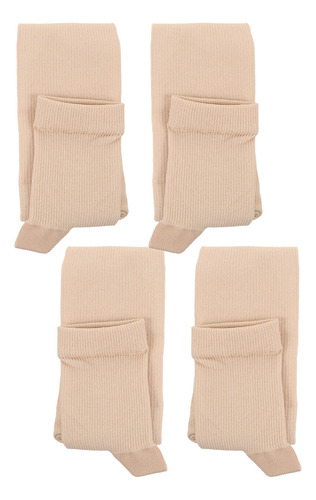 2 Pares De Medias Elásticas Para Pantorrillas, Calcetines De