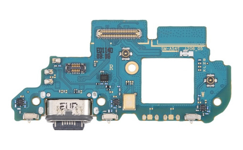 Placa Pin De Carga Samsung A54 Con Componentes