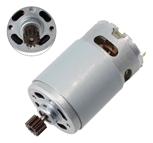 Motor Dc 12 Dentes 18v Para Gsr1800-li Furadeira Sem Fio