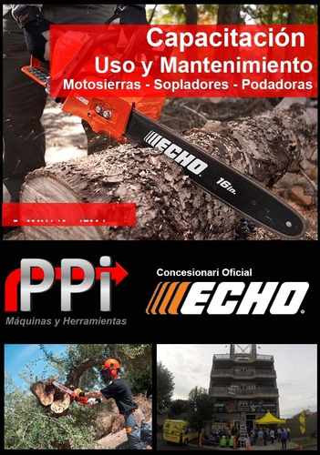 Imagen 7 de 9 de Motosierra Echo Cs 353 Es Espada 35cm 40cc 16 P Origen Japón