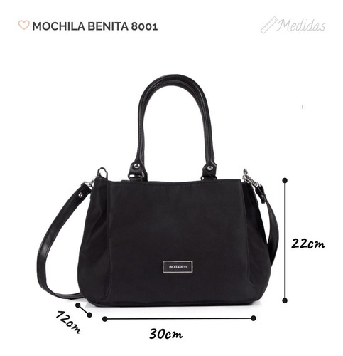 Imagen 2 de 5 de Cartera Bandolera Eco Cuero Con Doble Cierre Dama Citadina