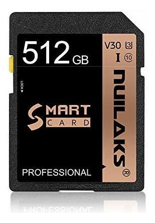 Tarjeta Sd 512 Gb Memoria Digital Seguridad Alta Velocidad