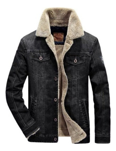 Youmu Chaqueta Vaquera De Invierno For Hombre, Chaqueta Militar Gruesa