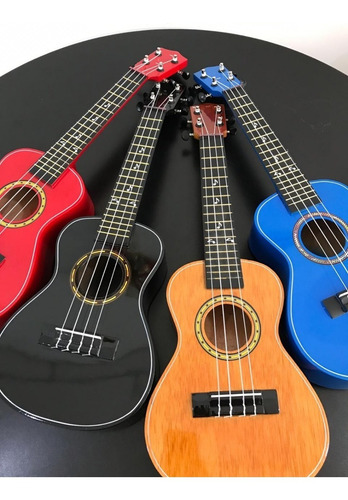 Ukeleles Acusticos Concierto En Cedro Incluye Forro Y Envio