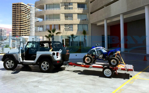 Carro Arrastre Plegable Barandas Atv, 10 Cuotas Sin Interés.