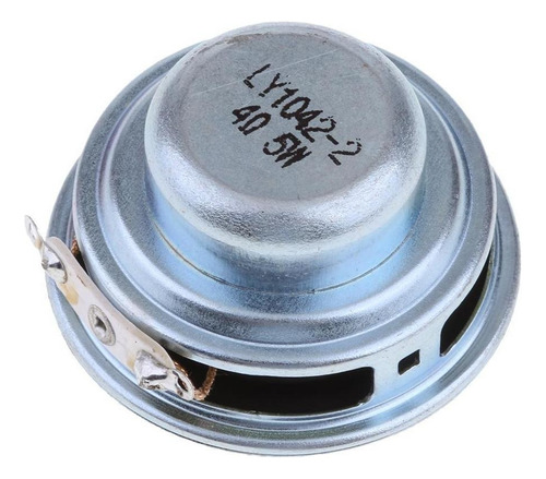 2025 Bocina Redondo De Audio De Goma Completa De 40mm 4ohm