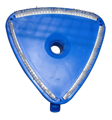 Imagen 3 de 5 de Limpiafondo Vulcano Barrefondo Triangular Con Cepillo De Pp