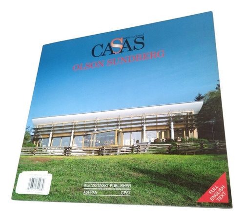 Internacional Casas. Olson Sundberg, De Oscar Riera Ojeda. Editorial Kliczkowski, Tapa Blanda En Español