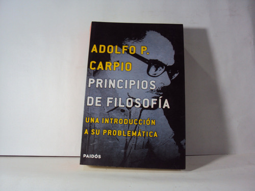 Adolfo Carpio Principios De Filosofia Paidos