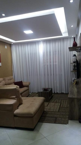 Sobrado Com 3 Dormitórios À Venda, 224 M² Por R$ 570.000 - Jardim Las Vegas - Santo André/sp - So1515