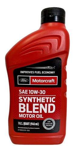 Aceite Semi-sintético 10w-30 Motorcraft Original