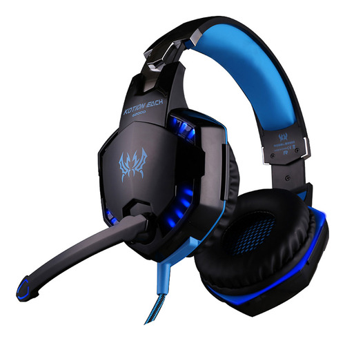 Auriculares Supraaurales Para Juegos G2000 Con Micrófono Y L