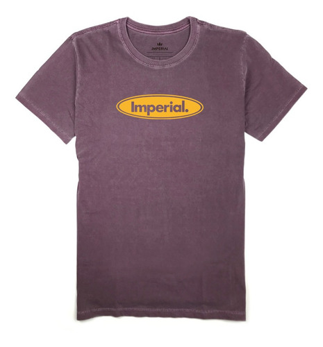 Imagem 1 de 3 de Camiseta Estonada Elipse Roxo